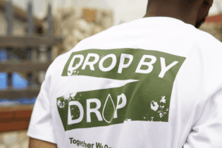 Drop-by-Drop Water Conservation Outreach project Tshirt