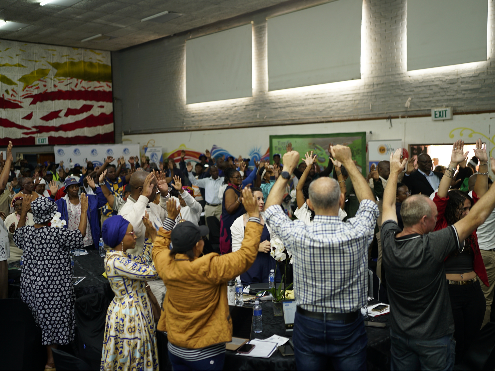 Drop-by-Drop Water Conservation Outreach project convention celebration