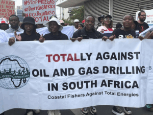 Fossil Fuel Expansion against Total drilling in South Africa