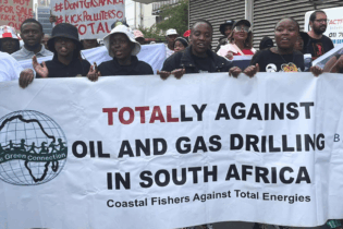 Fossil Fuel Expansion against Total drilling in South Africa