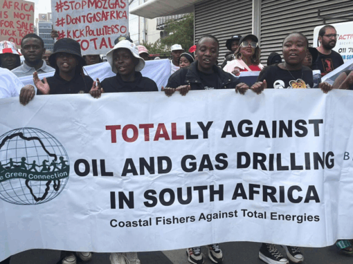 Fossil Fuel Expansion against Total drilling in South Africa