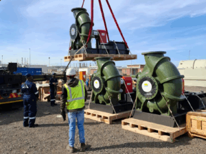 KSB Pumps and Valves valve delivery