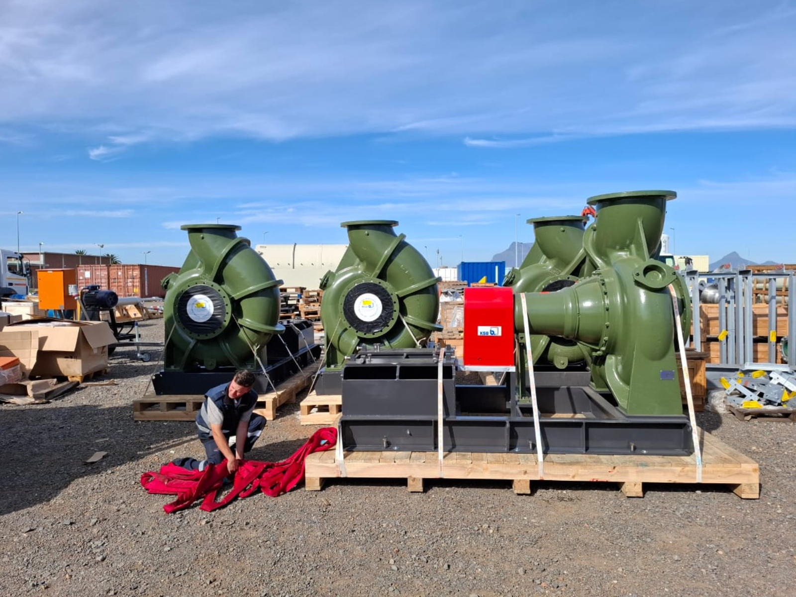 KSB Pumps and Valves water sector