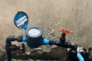 Non-compliant water meters leaking water in South Africa