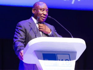 President Ramaphosa at the G20 summit Johannesburg