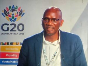 Ramateo Monyokolo, chairperson of AWSISA and Rand Water
