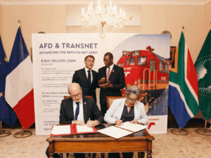 Transnet and AFD partnership agreement