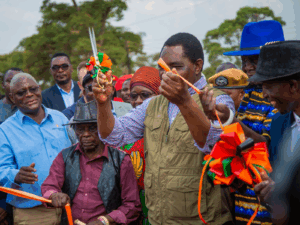 Walvis Bay Port opening ceremony cutting the ribbon