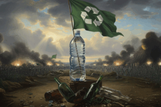 recycled glass in a green economy