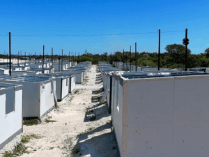 temporary residential units in Walmer township, Gqeberha