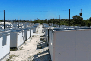 temporary residential units in Walmer township, Gqeberha