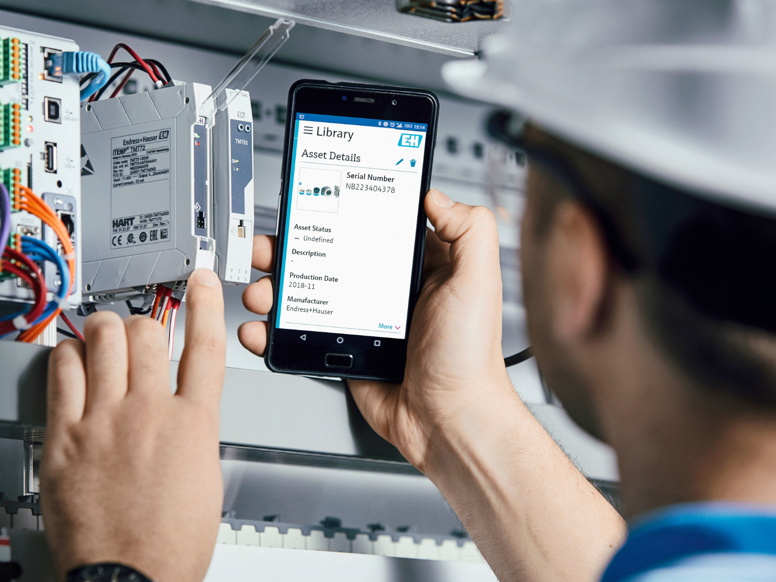 Endress+Hauser digital tracking