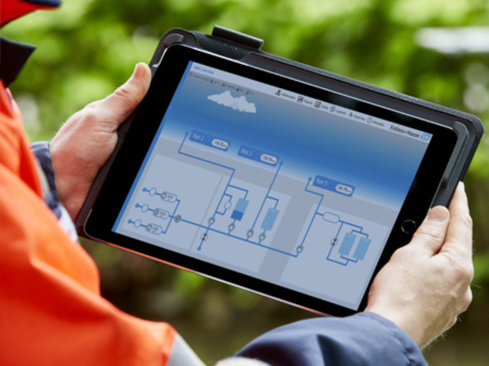 Endress+Hauser smart water network management