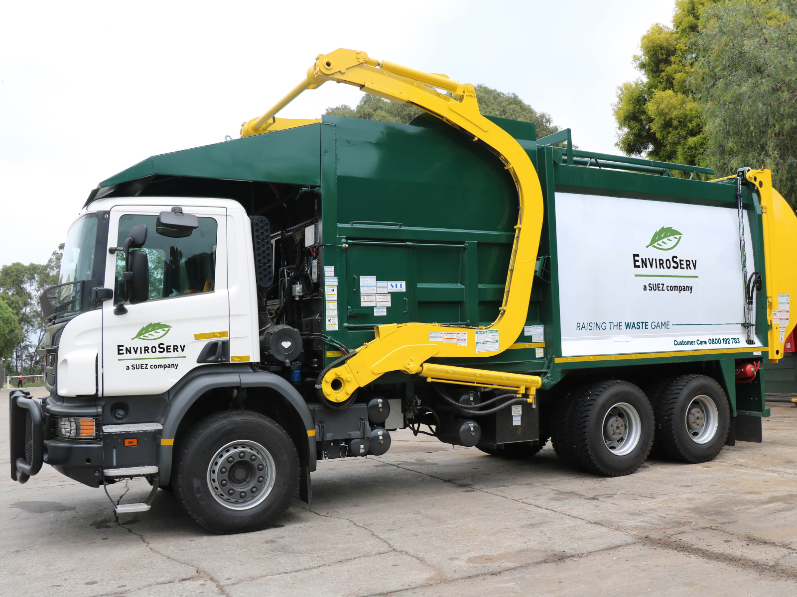 EnviroServ load tracking system for trucks