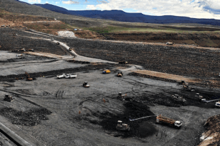 Polihali Dam for the LHWP Phase II construction site