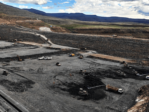 Polihali Dam for the LHWP Phase II construction site