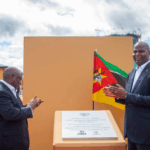 President Cyril Ramaphosa at the launch of Sasol’s new Integrated Processing Facility in Inhassoro, Mozambique