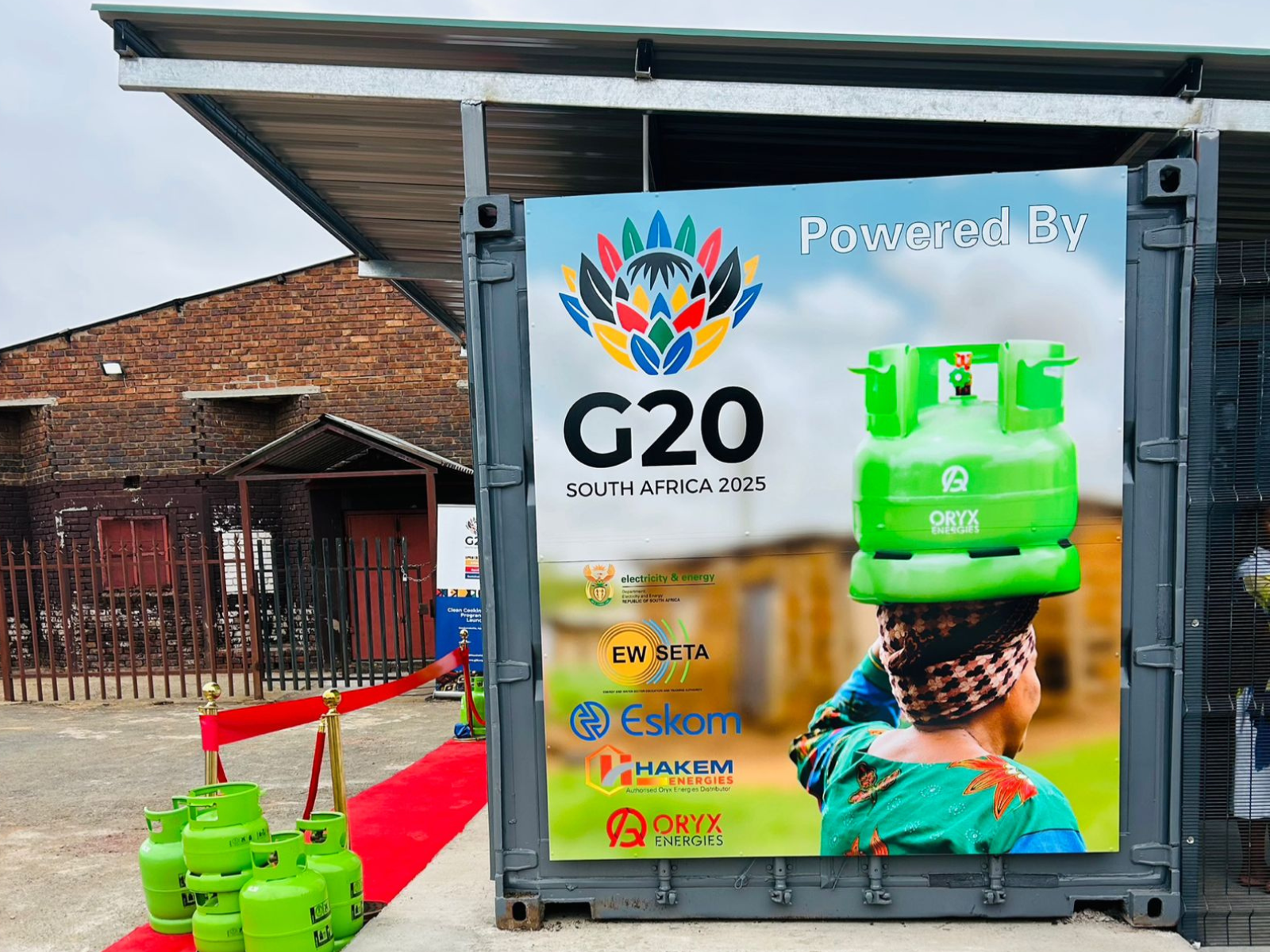 clean cooking in south africa with G20 changes