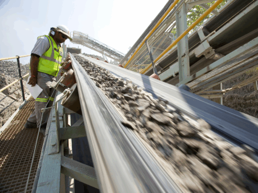 AfriSam aggregate tests outdoors