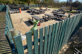 Agri plastic recycled plastic green fence