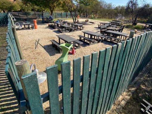 Agri plastic recycled plastic green fence