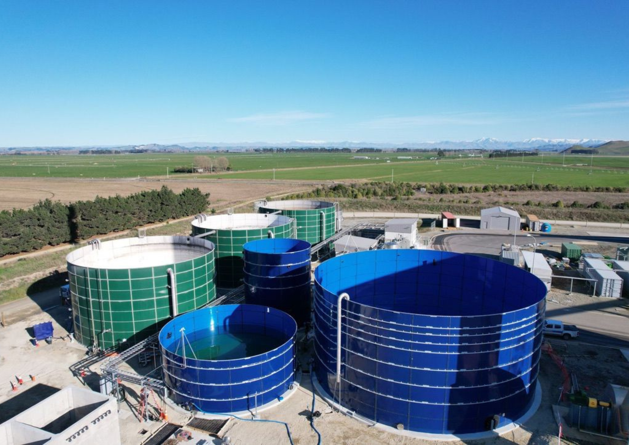 Aquadam steel tanks with Fusion-Bonded Epoxy