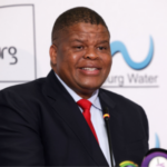 Deputy Minister of Water and Sanitation David Mahlobo