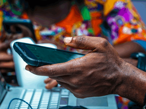 Internet access for Africa via a mobile phone
