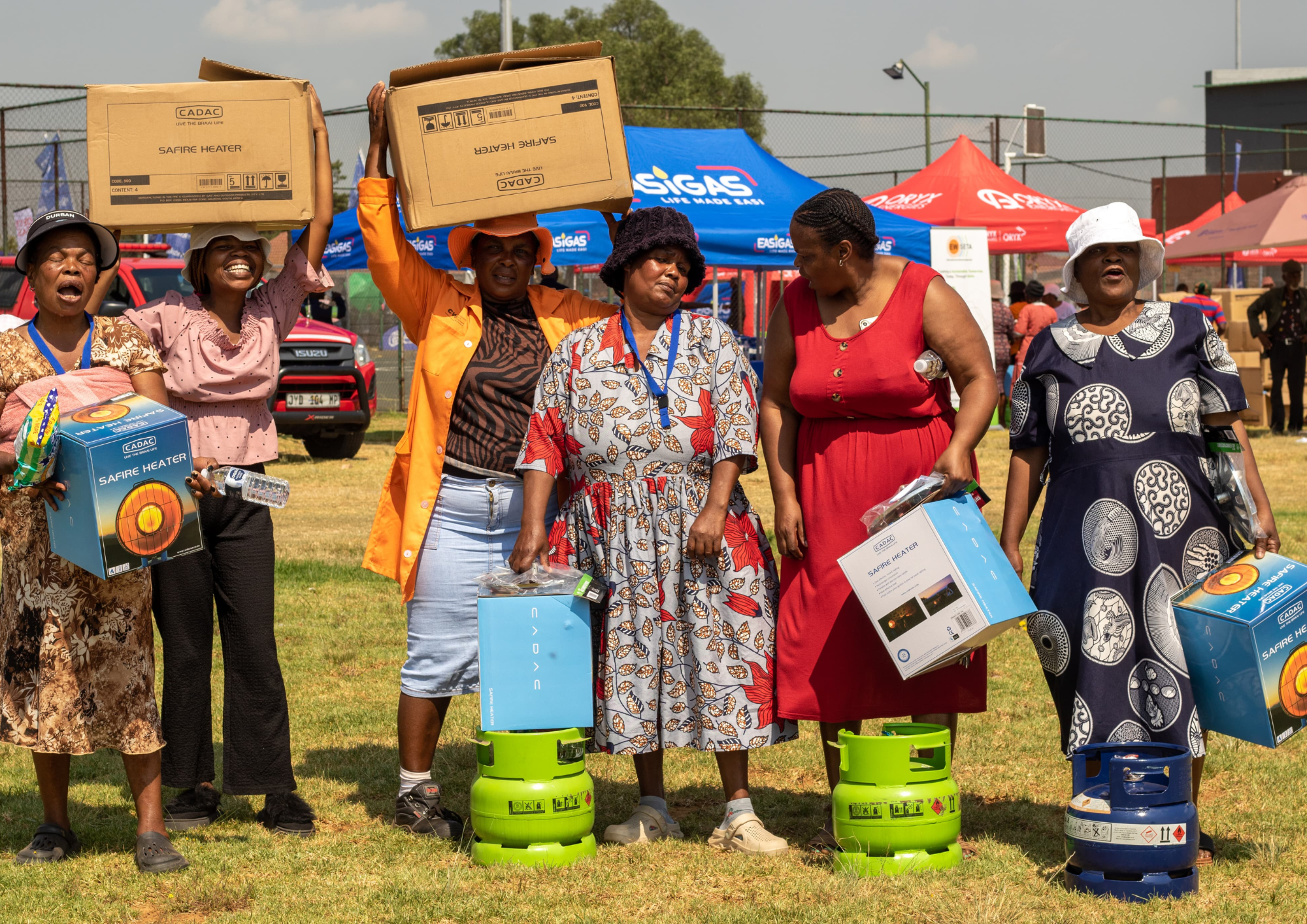 KwaZamokuhle Households with G20 Clean Cooking LP Gas