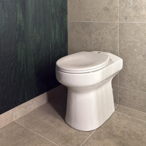 Sanitation Ambassadors Container Based Sanitation Toilet Inside bathroom