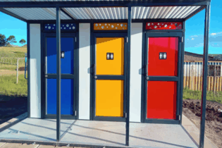 Sanitation Ambassadors container based sanitation and toilets