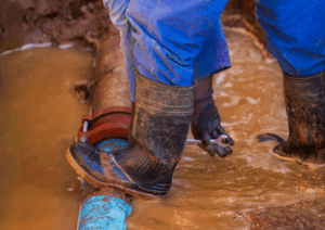 Sustainable water user for wasted water through pipelines