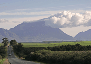 Tulbagh landscape in the Western Cape