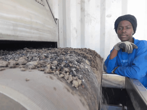 sludge beneficiation technology