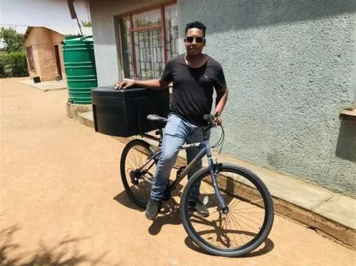 Kamogelo Lucas Modise, founder of Lucas Modise Enterprises