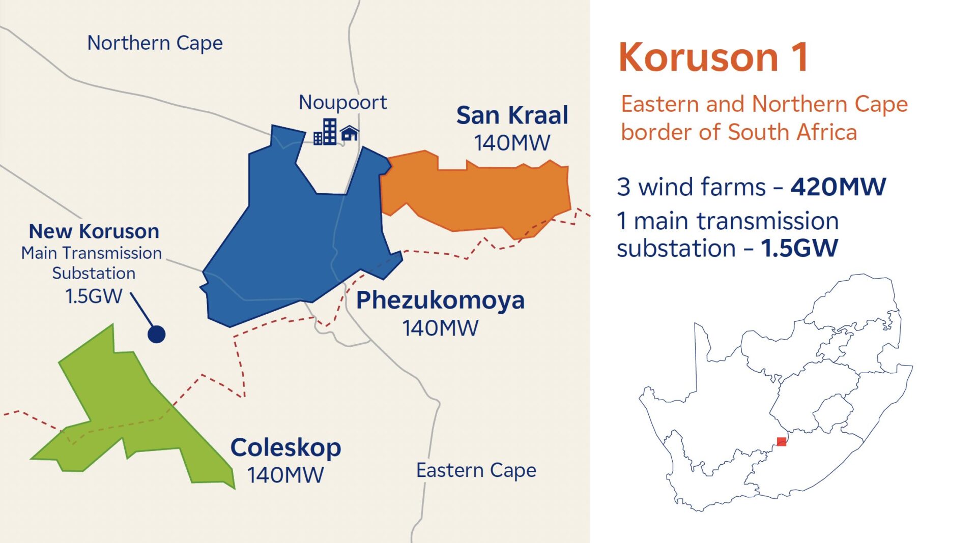 Koruson 1 location graphic