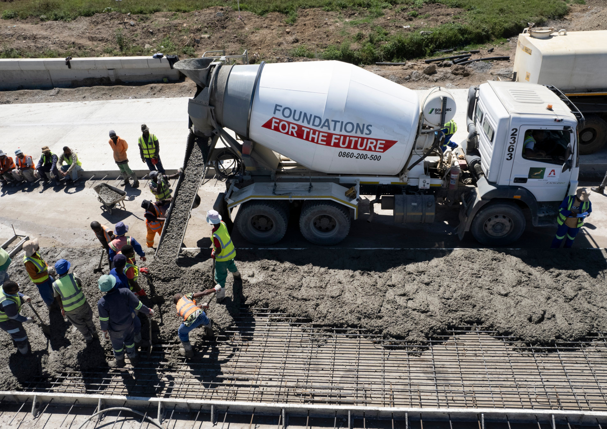 Reliable material supply from AfriSam