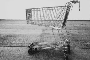 Shopping cart empty due to inflation