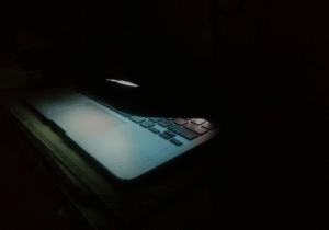 laptop closed due to digital monitoring