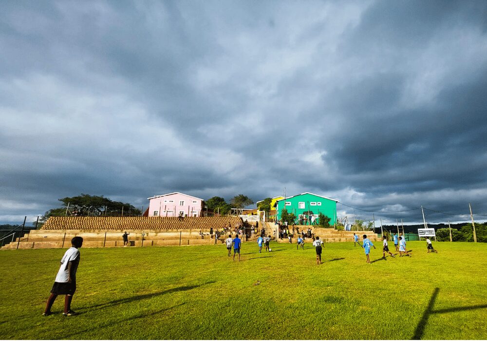 Circular Energy company for energy on a school field