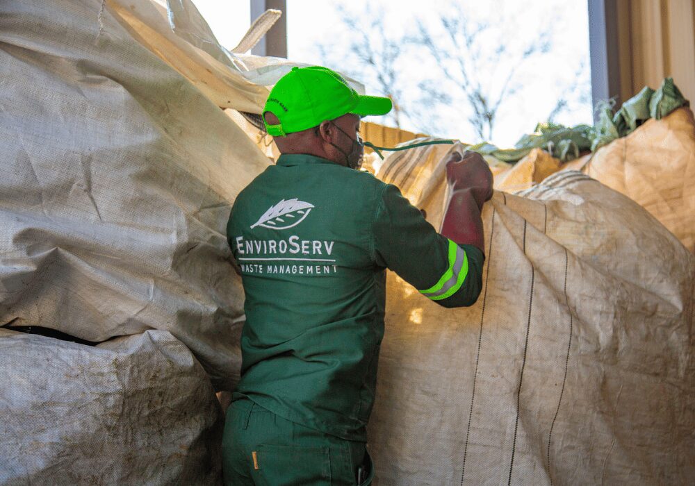 EnviroServ waste recycling bags