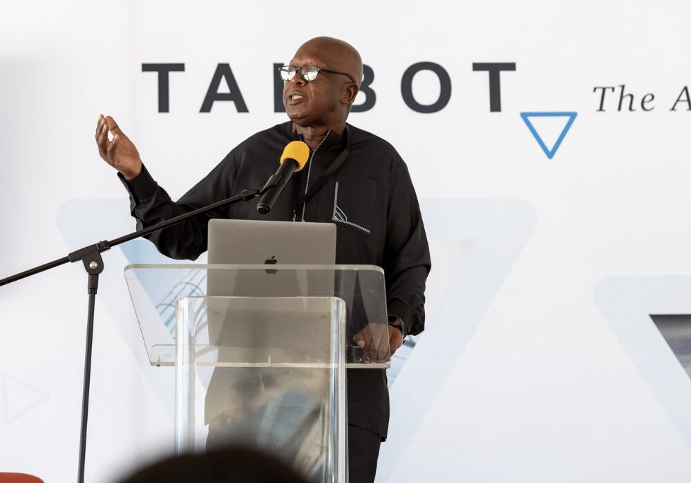 Sello Moloko, Executive Chairman and co-founder of Thesele Group, delivers the keynote address on the investor perspective of water.
