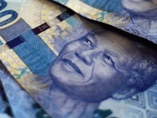 South African one hundred rand notes