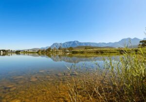 Water in a dam in South Africa representing water stewardship