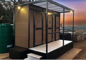 A low water toilet facility at the University of Johannesburg