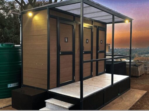 A low water toilet facility at the University of Johannesburg