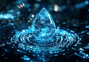 Digital water droplet