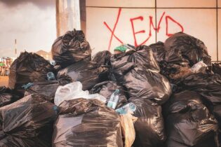 Johannesburg city refuse bags