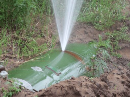 Leak due to corrosion (Credit Isinyithi)