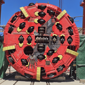 Lesotho Highland Water project cutter head
